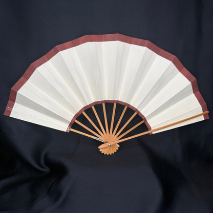 "Miyawaki Baisen-an" Vintage Dance Folding Fan
