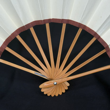 "Miyawaki Baisen-an" Vintage Dance Folding Fan