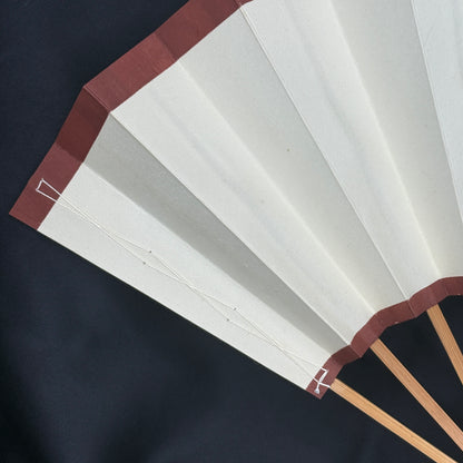 "Miyawaki Baisen-an" Vintage Dance Folding Fan
