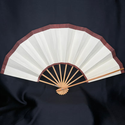 "Miyawaki Baisen-an" Vintage Dance Folding Fan