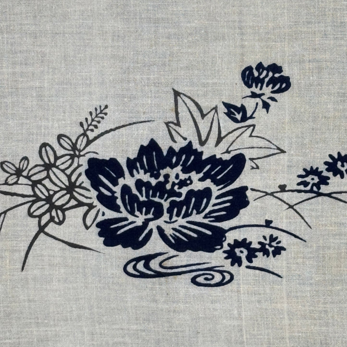 "Set of Four #1" Vintage Tenugui