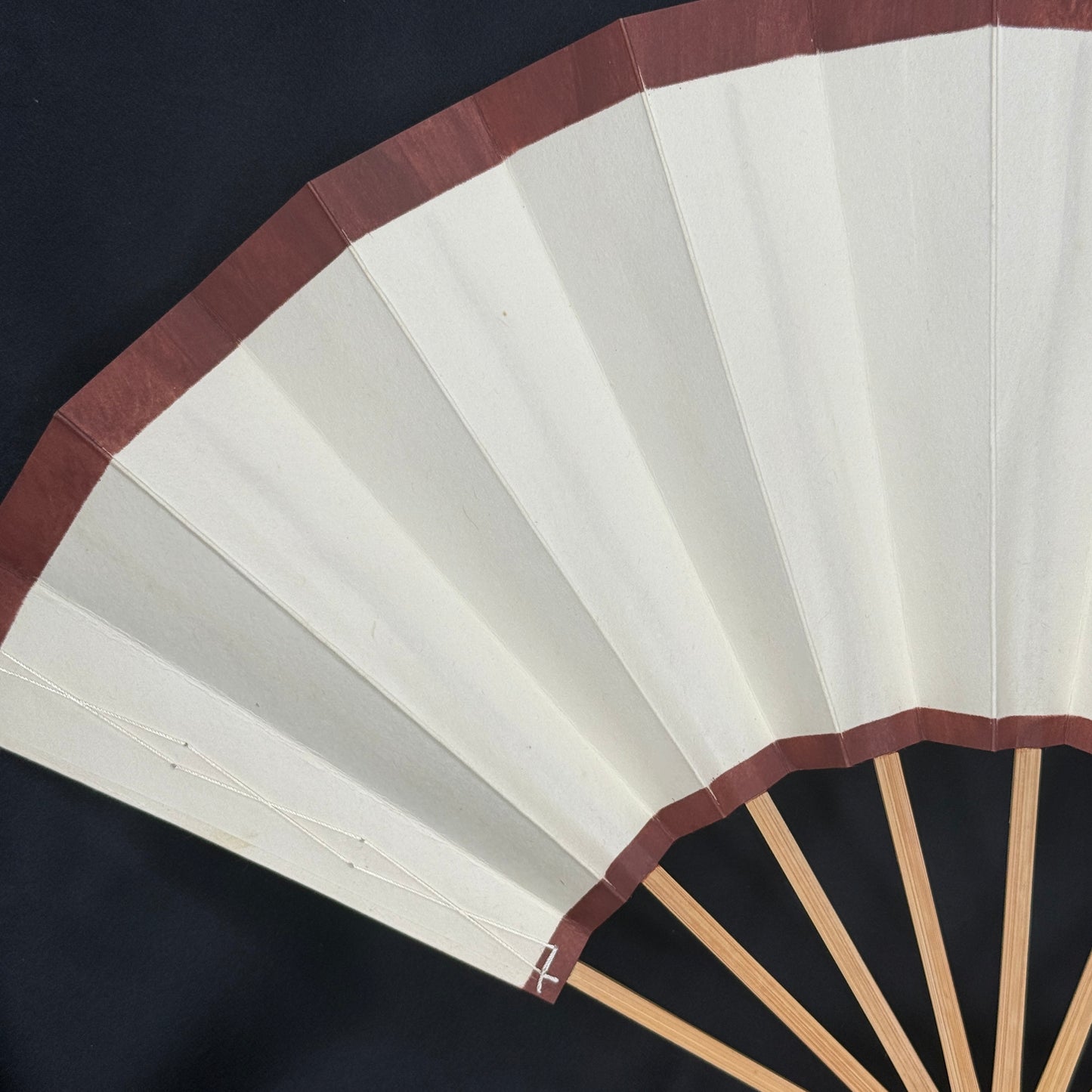"Miyawaki Baisen-an" Vintage Dance Folding Fan