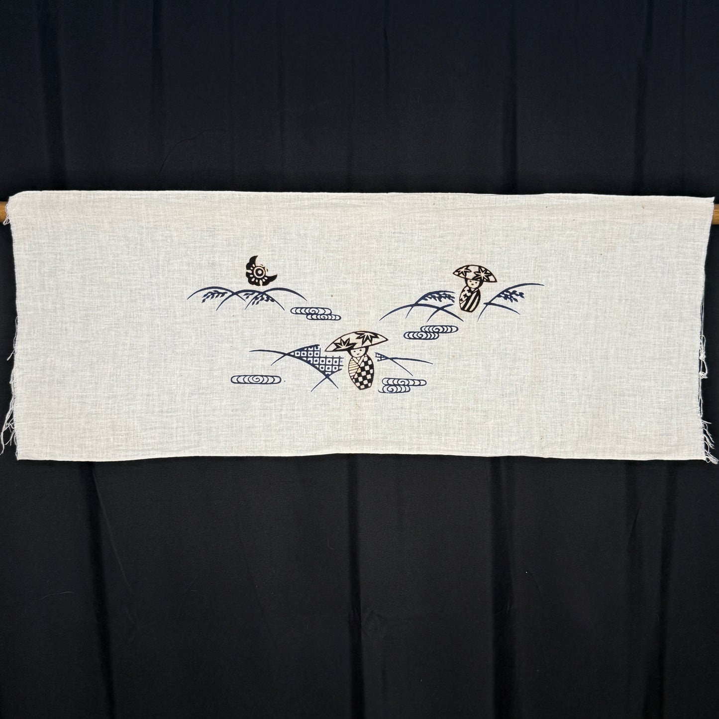 "Set of Five #1" Vintage Tenugui