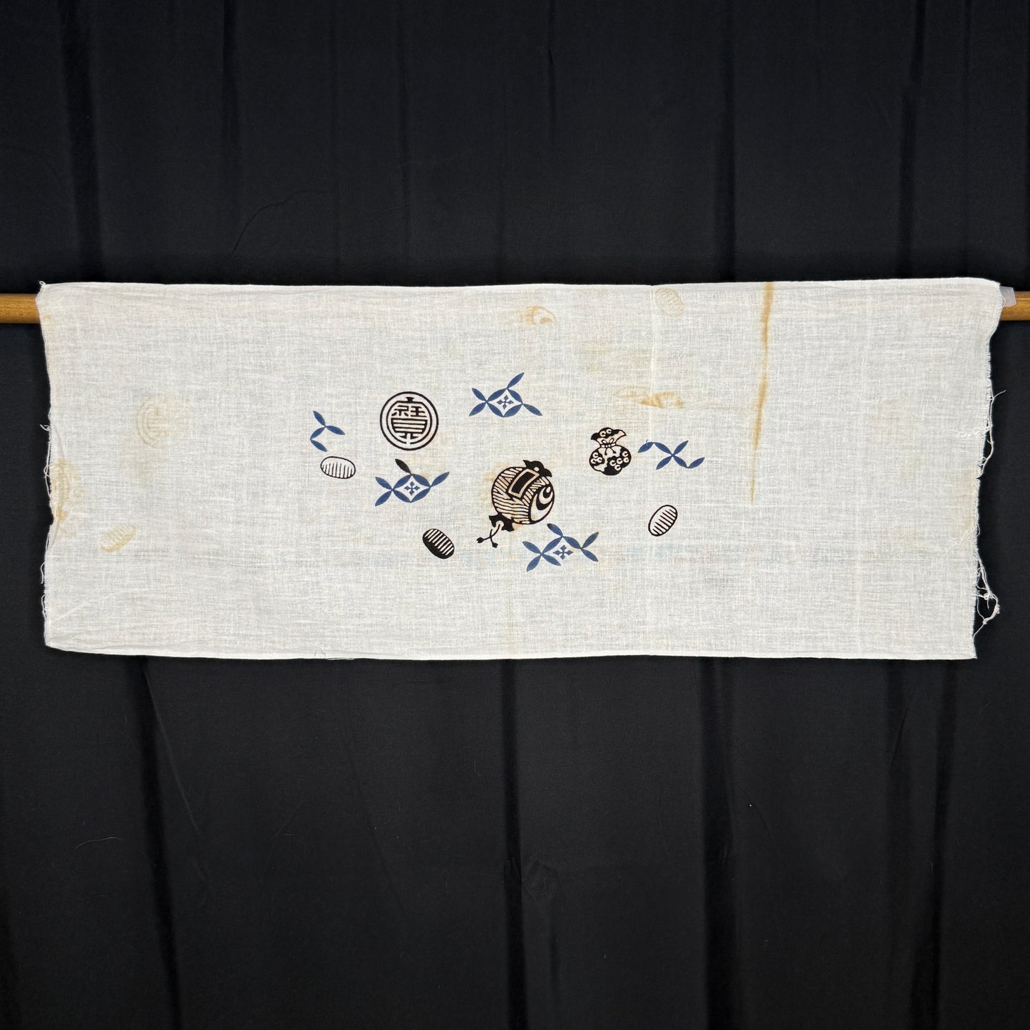 "Set of Five #1" Vintage Tenugui