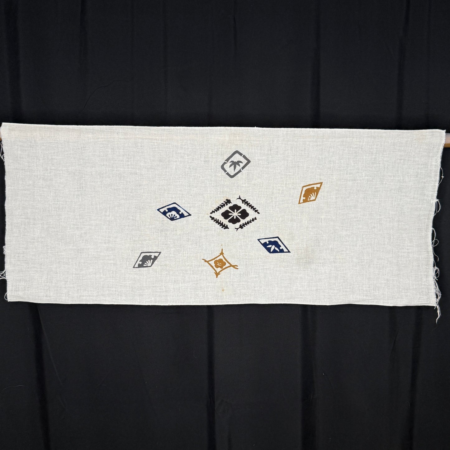 "Set of Five #2" Vintage Tenugui