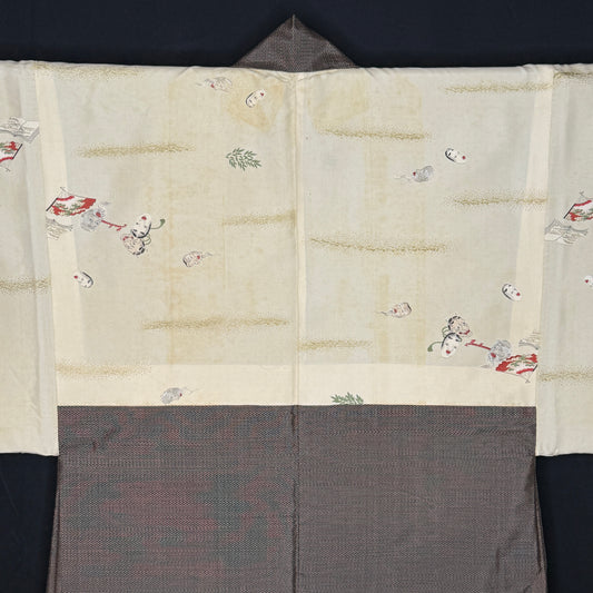 "Faces of the Stage" Vintage Man's Haori