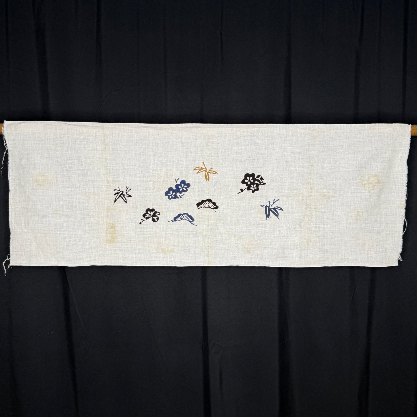 "Set of Five #2" Vintage Tenugui