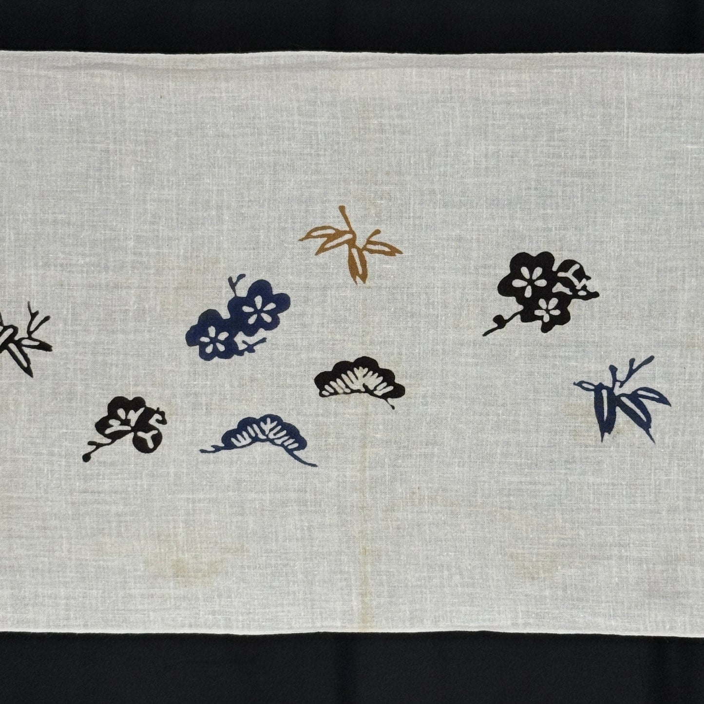 "Set of Five #2" Vintage Tenugui