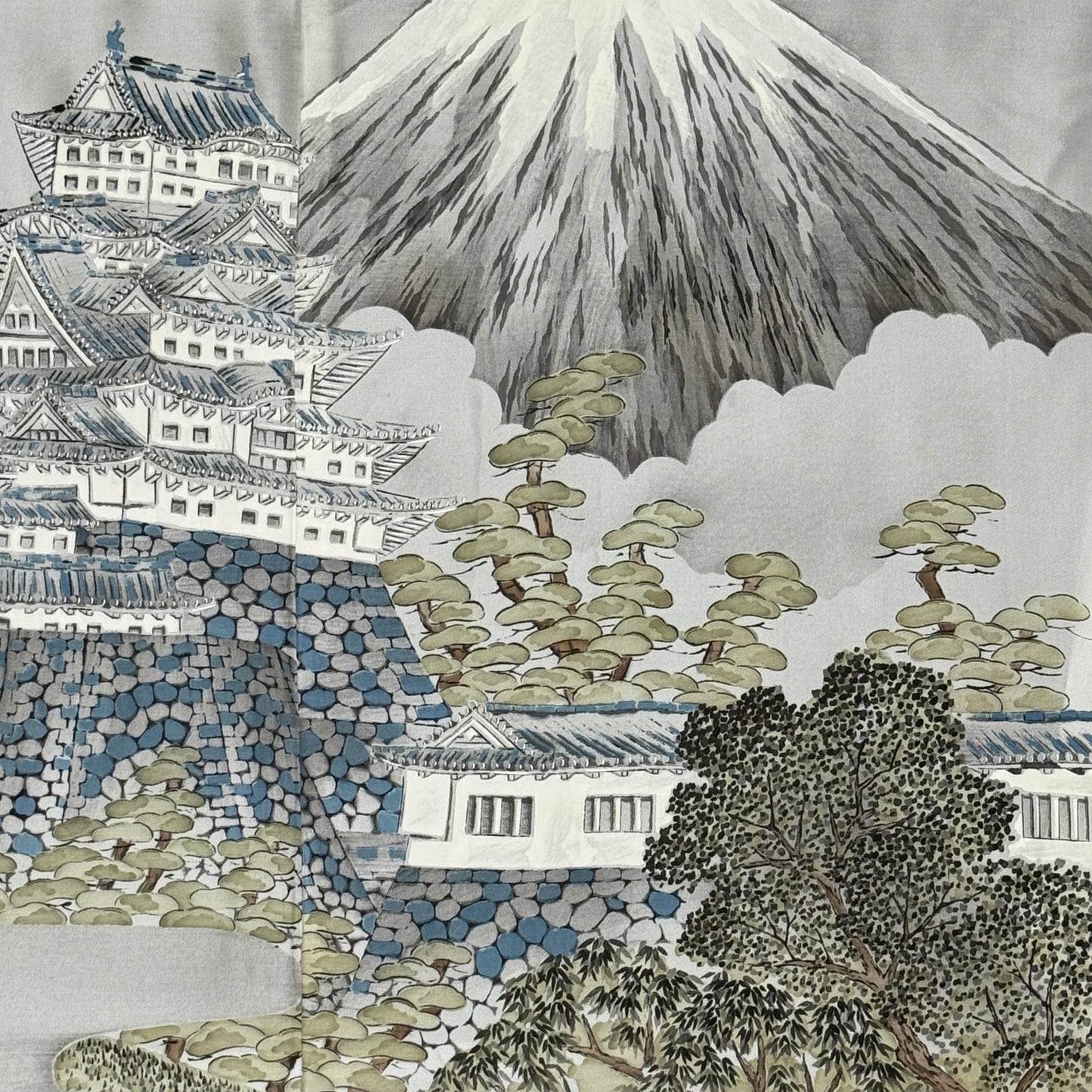 "The Shogun's View" Vintage Man's Haori