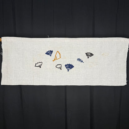 "Set of Five #5" Vintage Tenugui