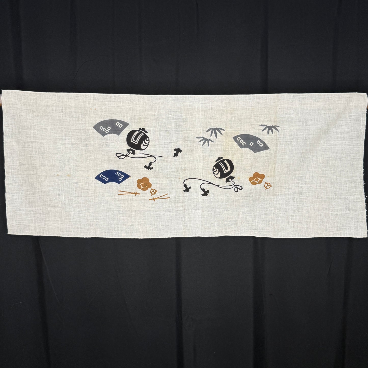 "Set of Five #5" Vintage Tenugui
