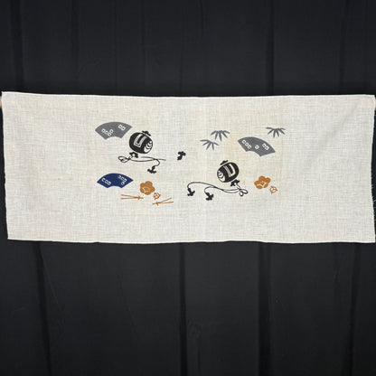 "Set of Five #5" Vintage Tenugui