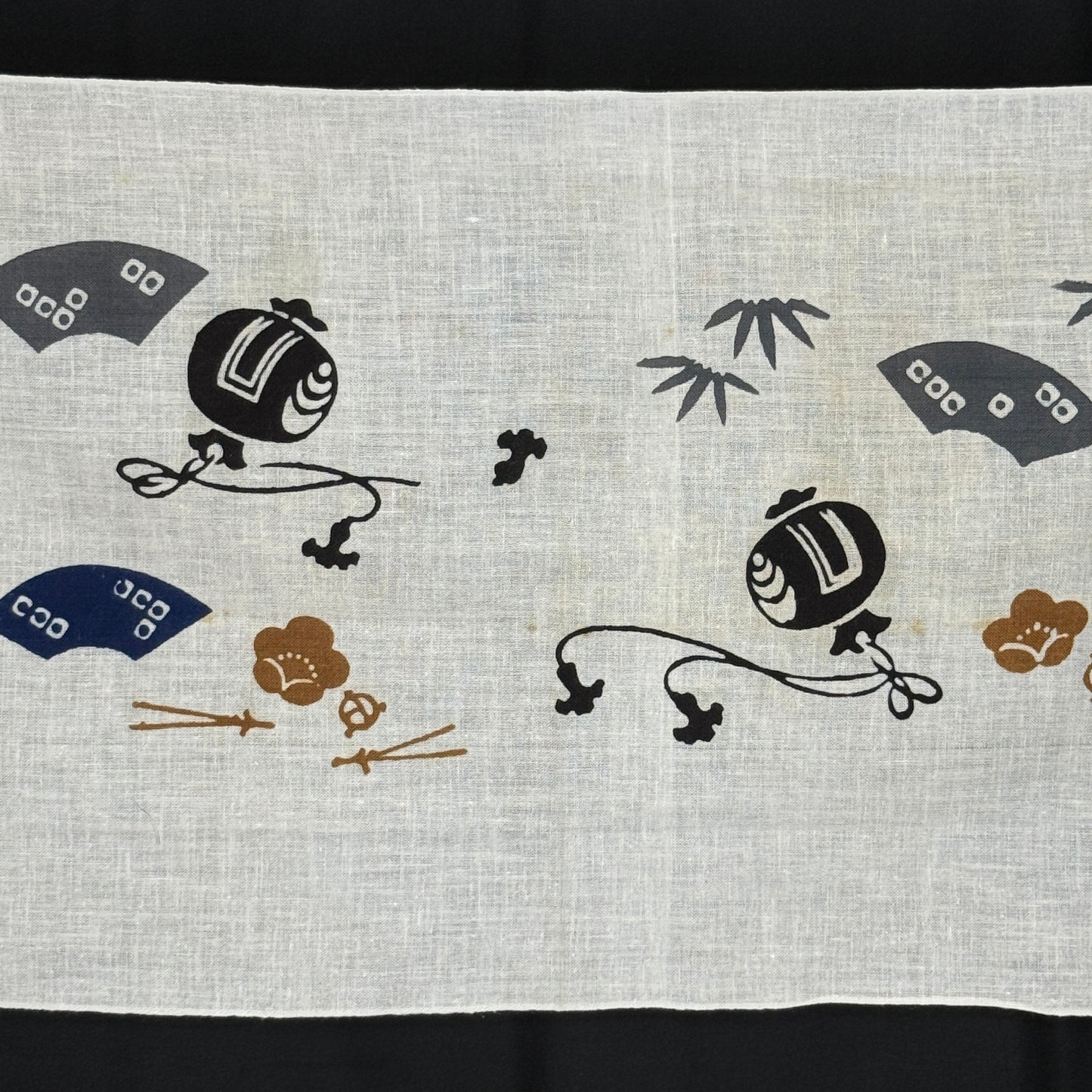 "Set of Five #5" Vintage Tenugui