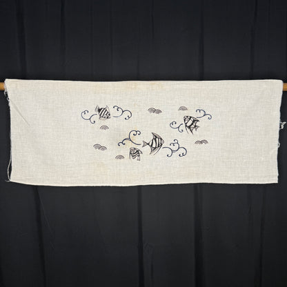 "Set of Five #5" Vintage Tenugui