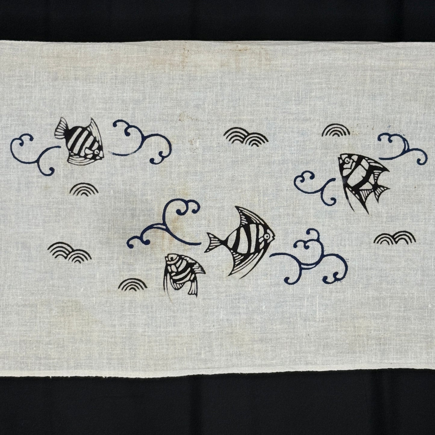 "Set of Five #5" Vintage Tenugui