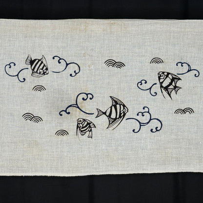 "Set of Five #5" Vintage Tenugui