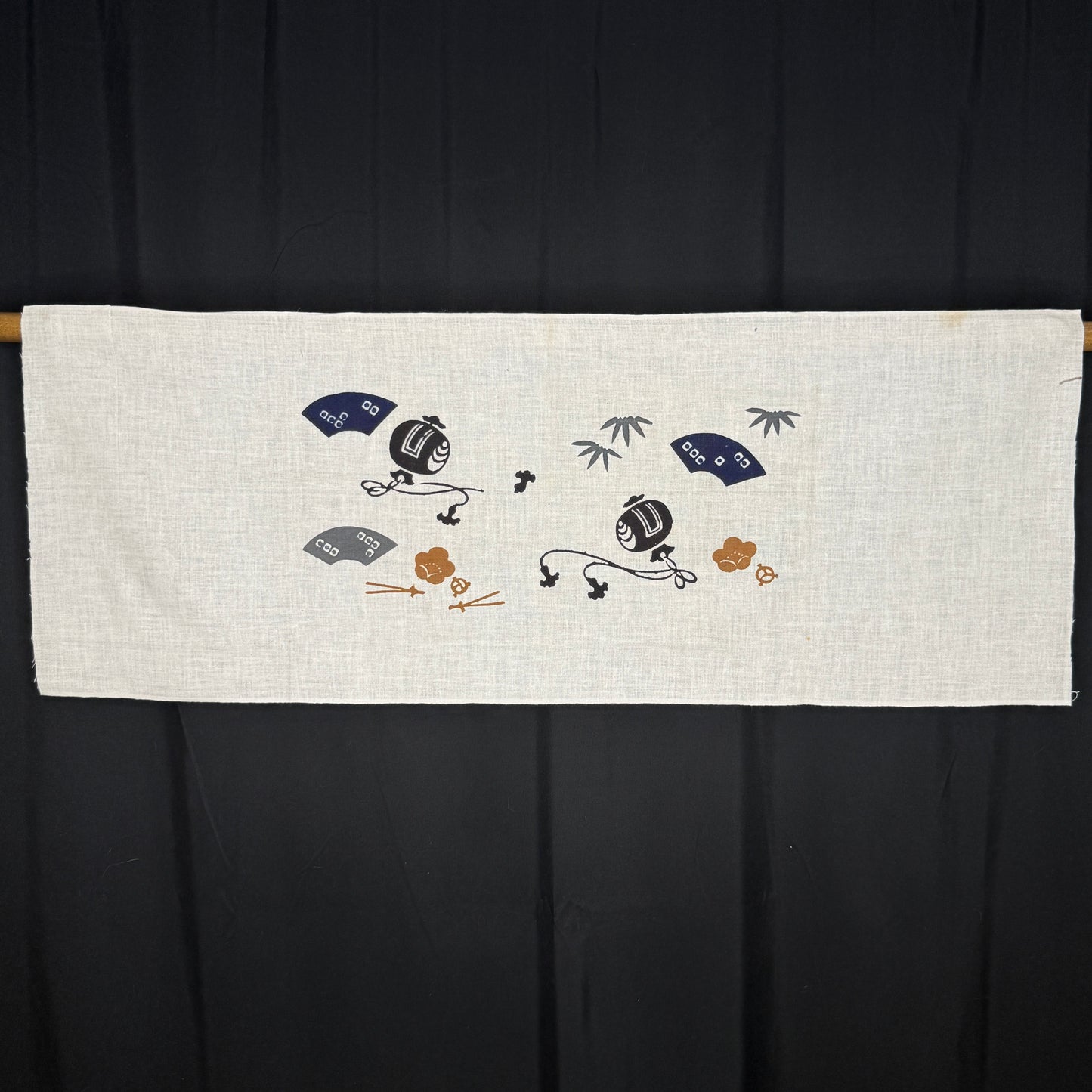 "Set of Five #5" Vintage Tenugui