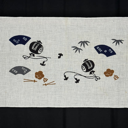 "Set of Five #5" Vintage Tenugui
