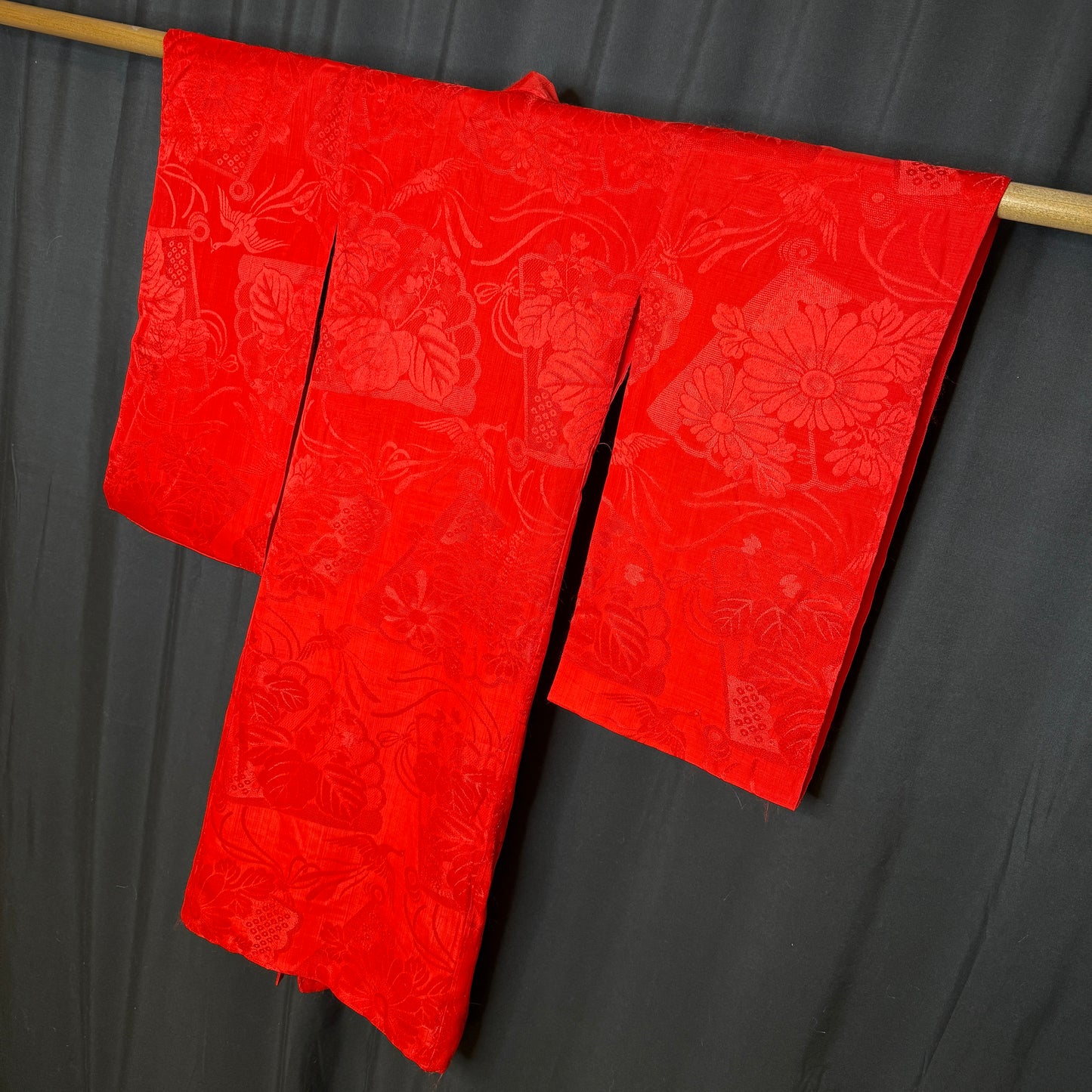 "Scarlet Phoenix" Vintage Girl's Underkimono