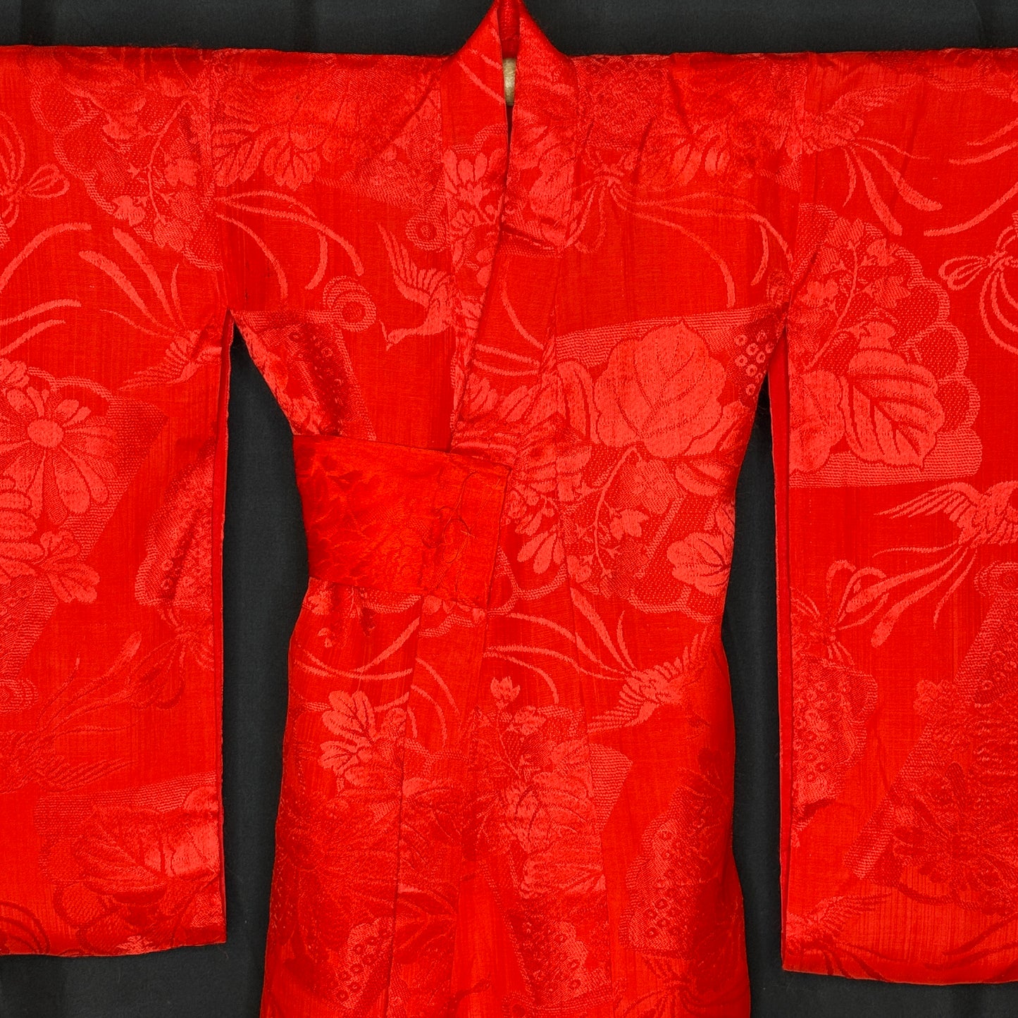 "Scarlet Phoenix" Vintage Girl's Underkimono