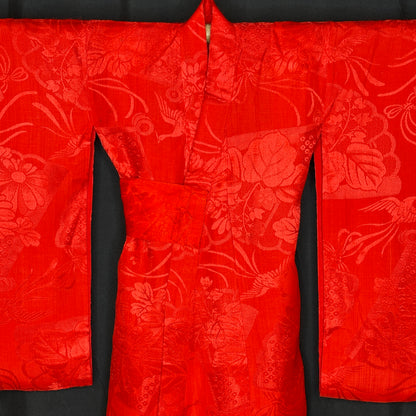 "Scarlet Phoenix" Vintage Girl's Underkimono