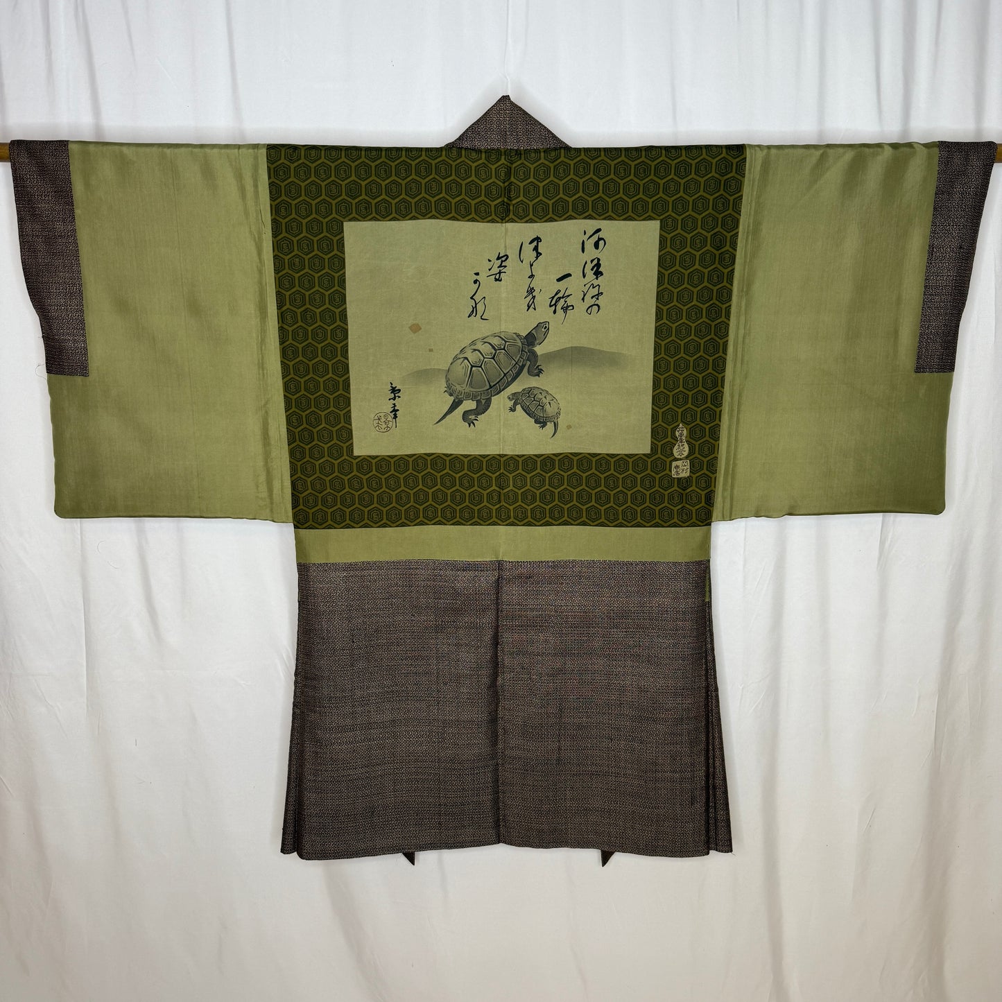 "Slow and Wise" Vintage Man's Haori