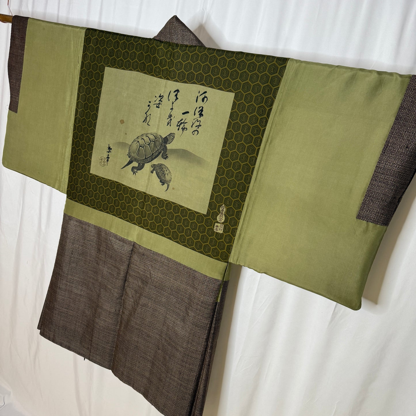 "Slow and Wise" Vintage Man's Haori