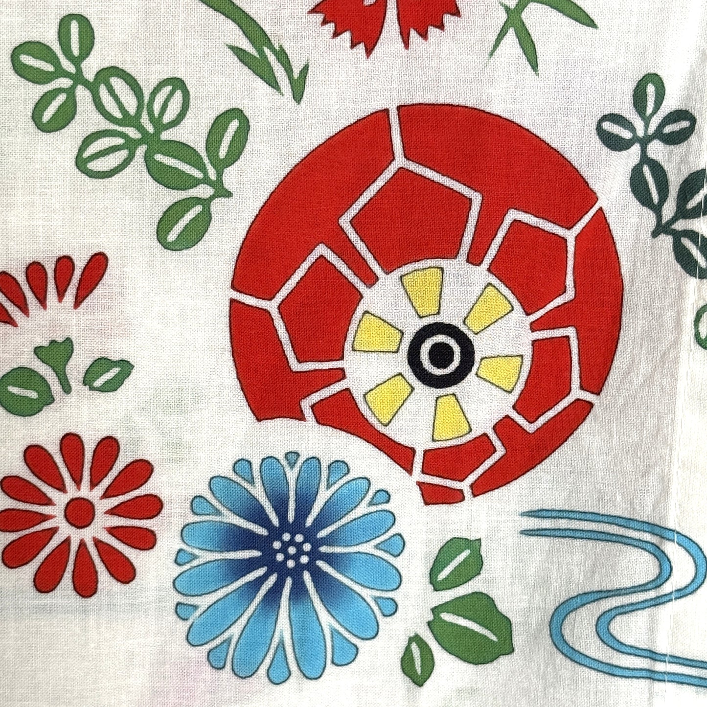 "Summer Spin" Vintage Girl's Yukata