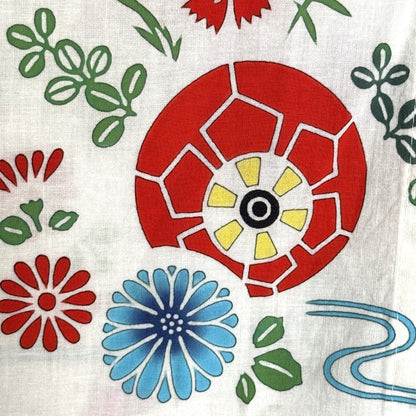 "Summer Spin" Vintage Girl's Yukata