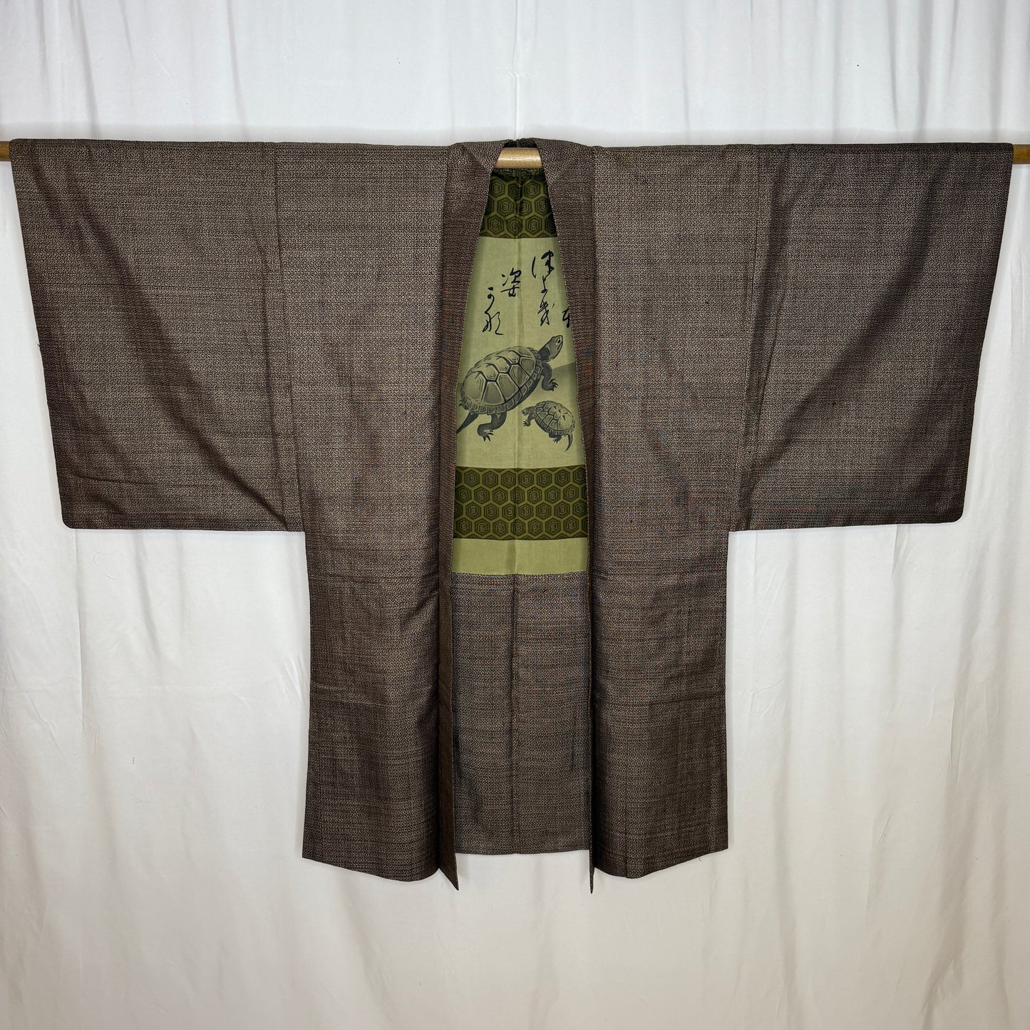 "Slow and Wise" Vintage Man's Haori
