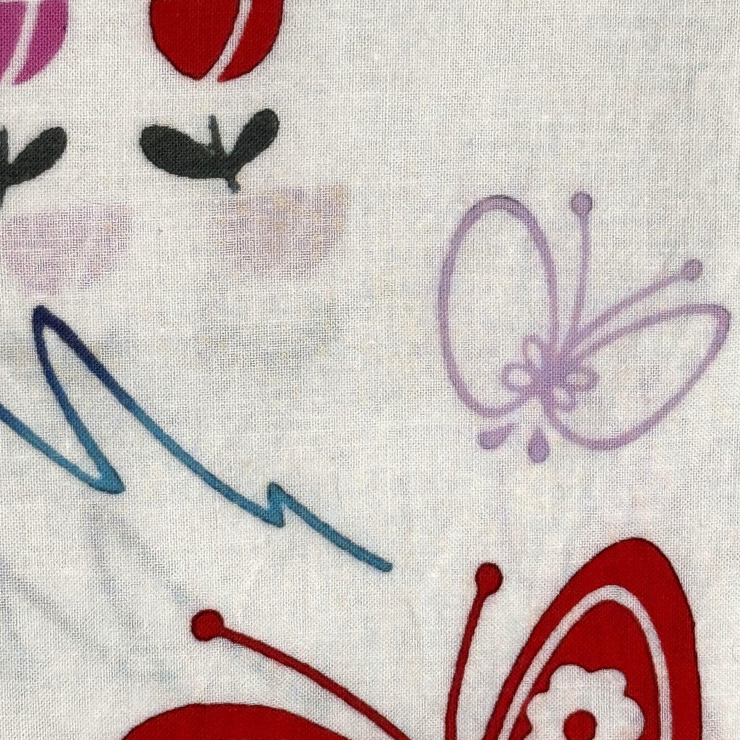 "Butterfly Waltz" Vintage Girl's Yukata