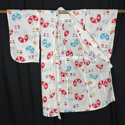 "Butterfly Waltz" Vintage Girl's Yukata