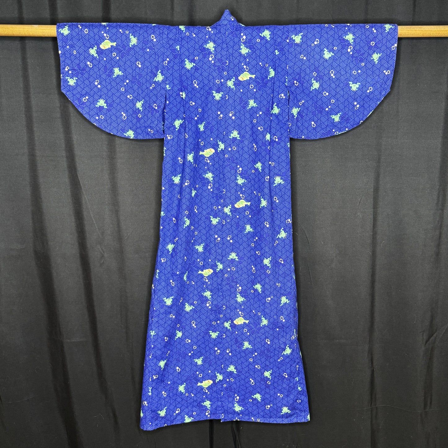 "Pond Parade" Vintage Child's Yukata