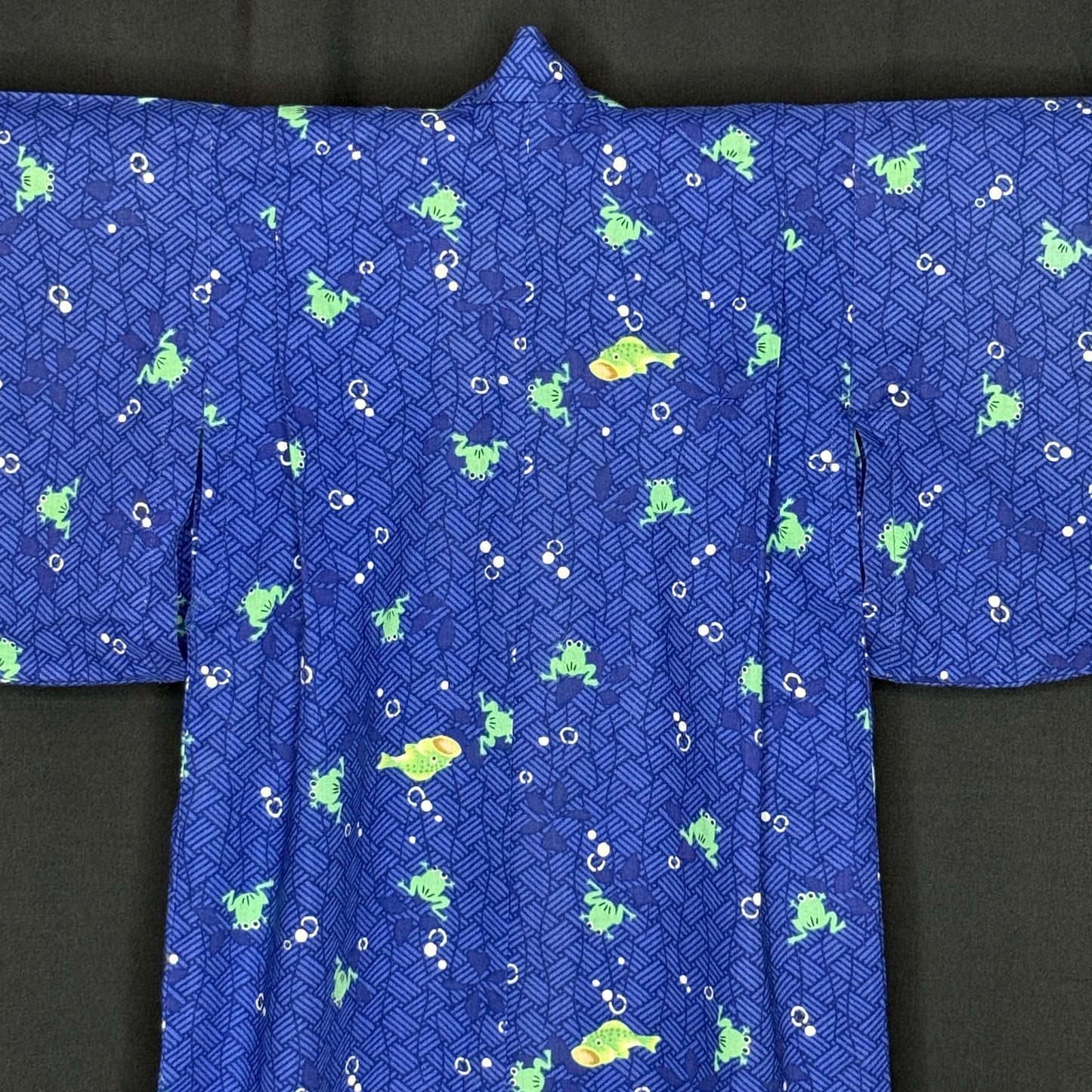 "Pond Parade" Vintage Child's Yukata