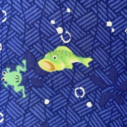 "Pond Parade" Vintage Child's Yukata