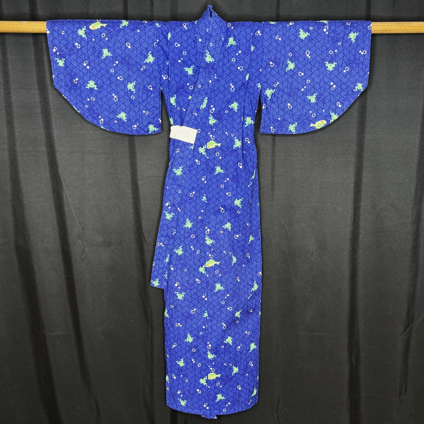 "Pond Parade" Vintage Child's Yukata