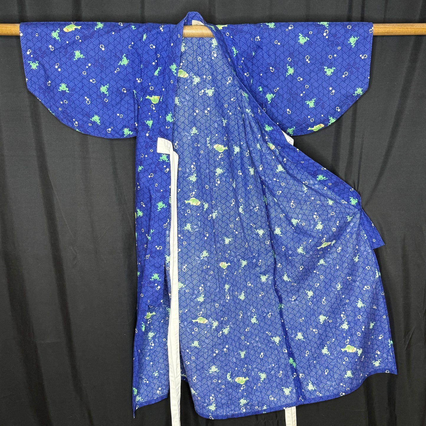 "Pond Parade" Vintage Child's Yukata