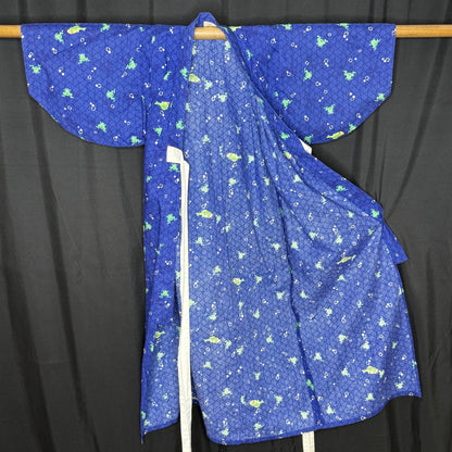 "Pond Parade" Vintage Child's Yukata