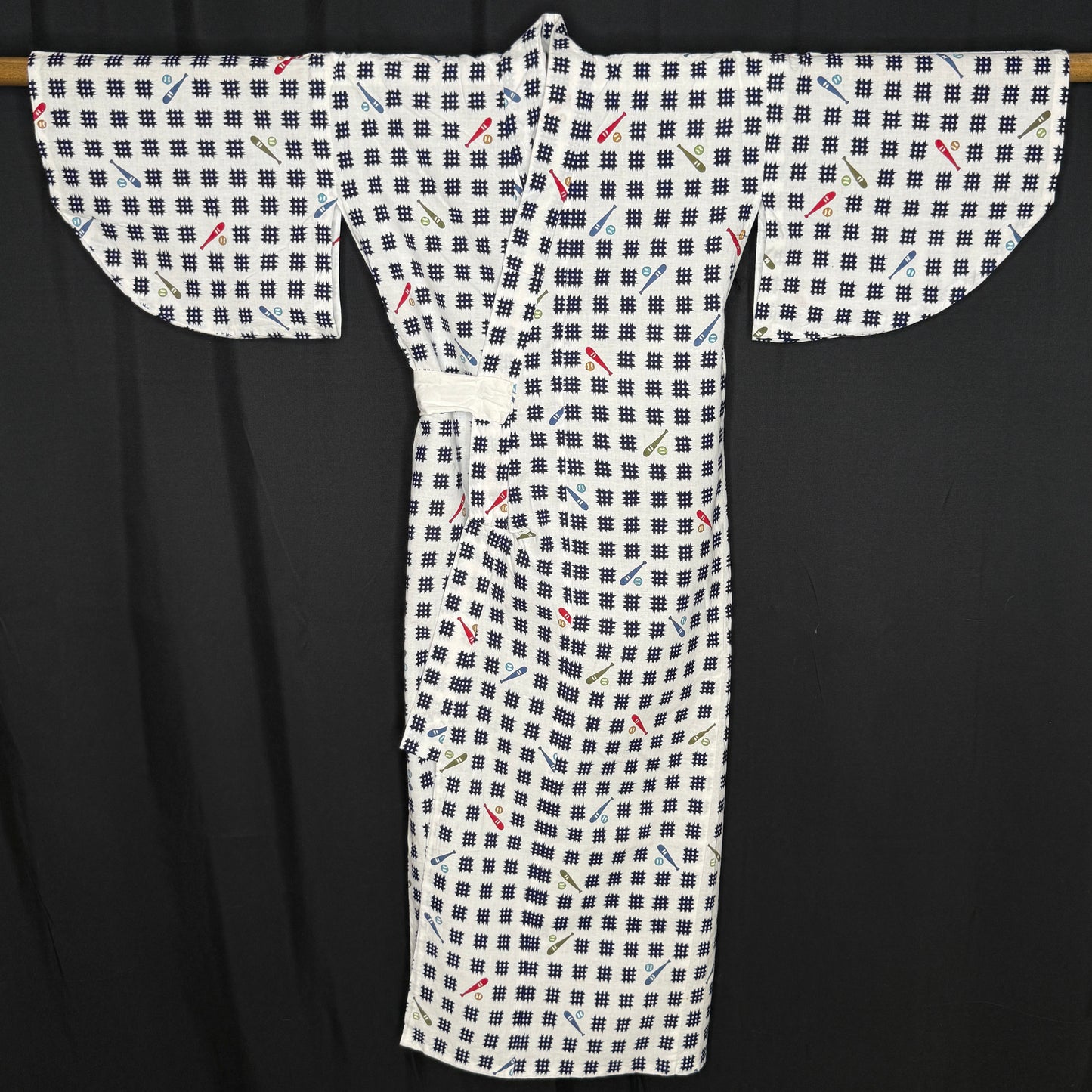 "Grand Slam" Vintage Boy's Yukata