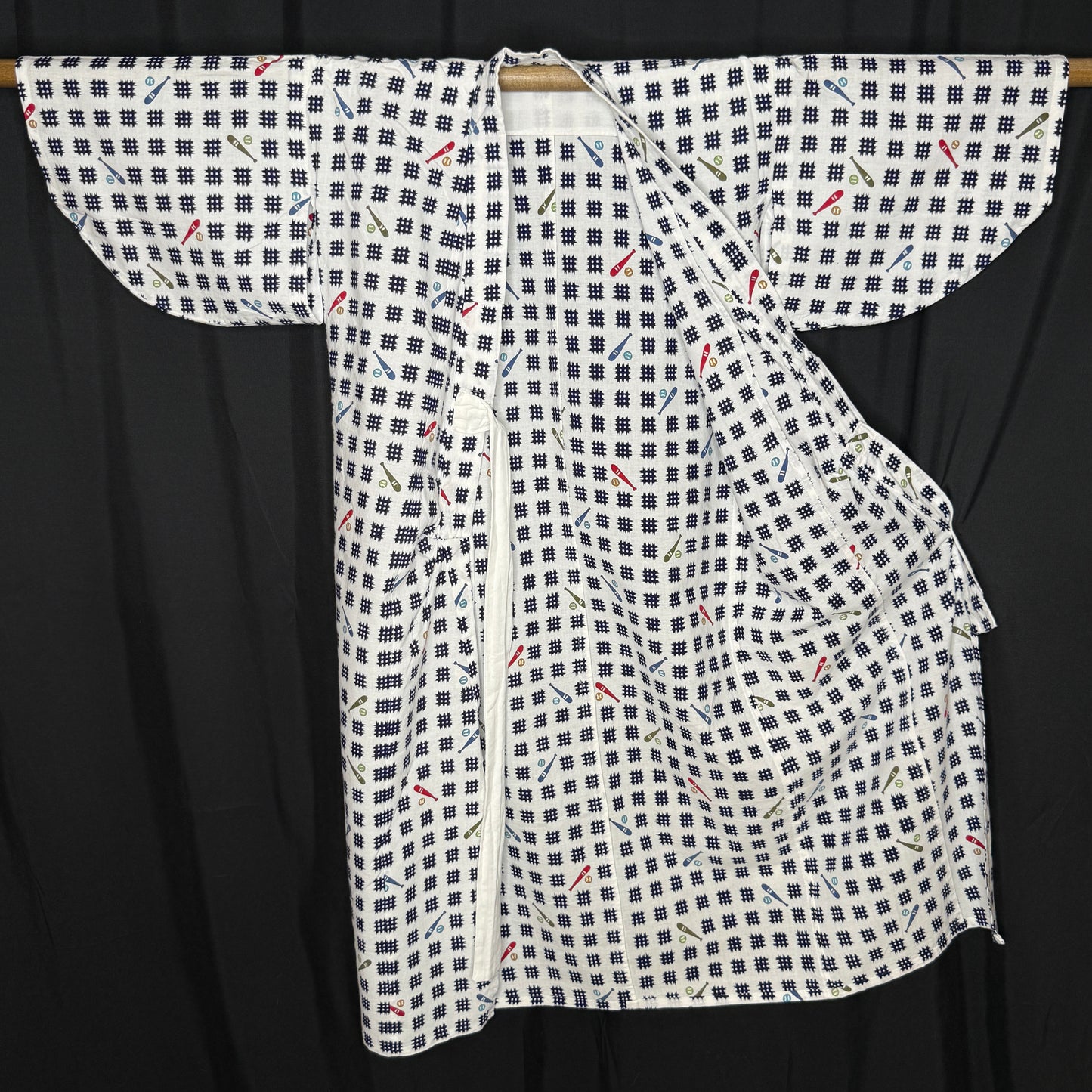 "Grand Slam" Vintage Boy's Yukata