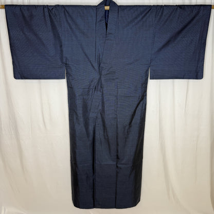 "Midnight Grid" Man's Casual Kimono