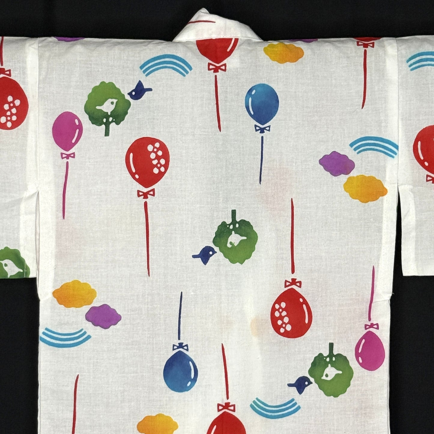 "Up, Up, & Away" Vintage Girl's Kimono