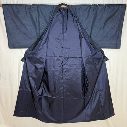 "Midnight Grid" Man's Casual Kimono