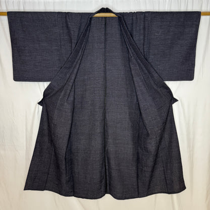 "Nubby Blue" Man's Casual Kimono