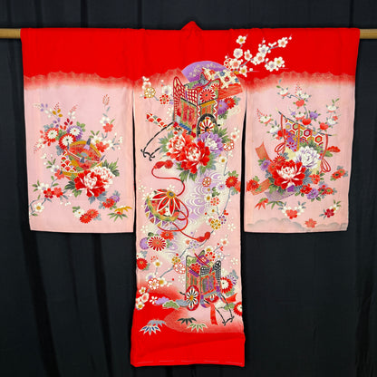 "Princess Parade" Vintage Girl's Kimono