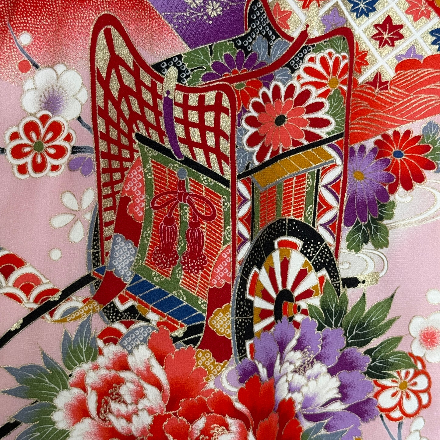 "Princess Parade" Vintage Girl's Kimono
