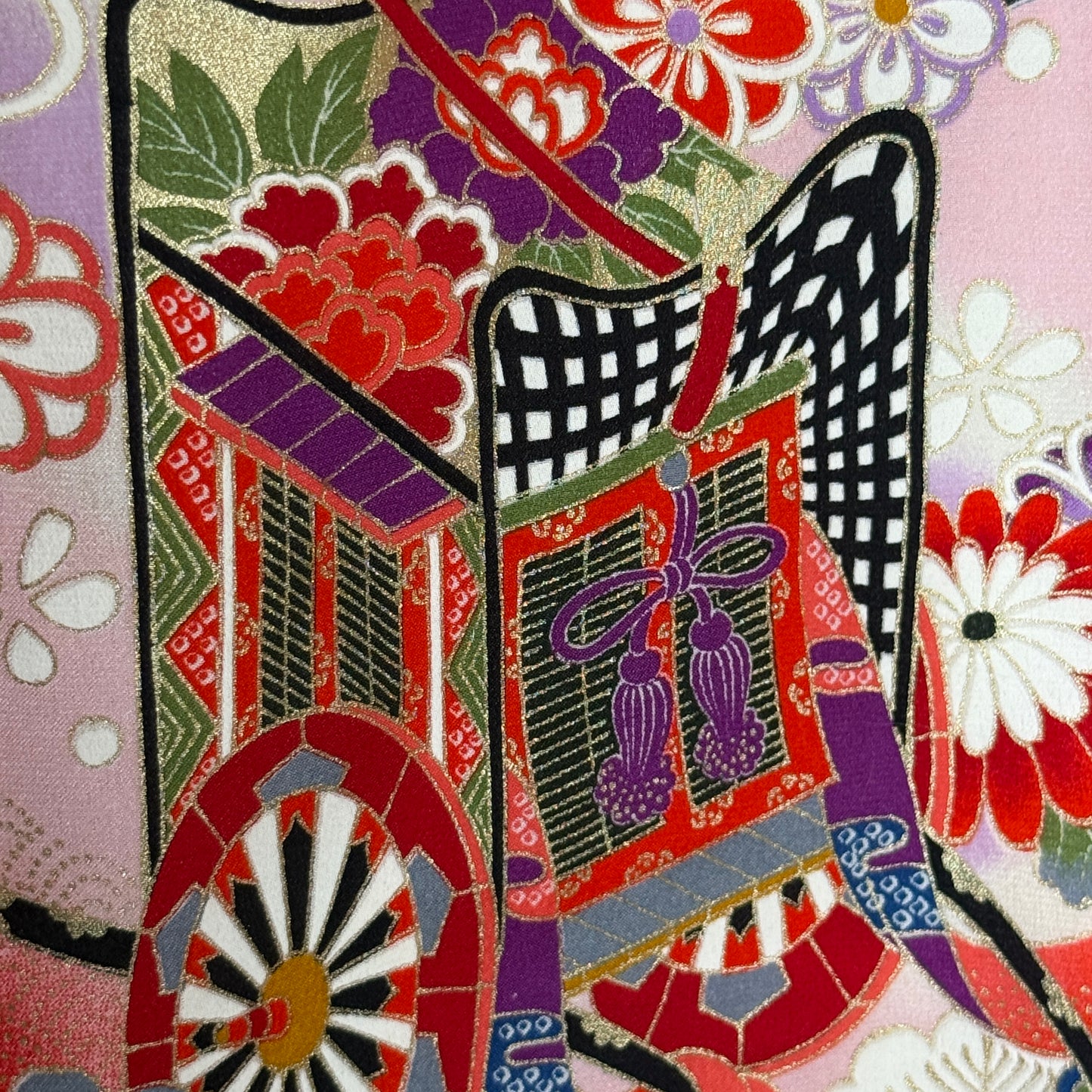 "Princess Parade" Vintage Girl's Kimono