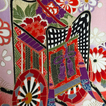 "Princess Parade" Vintage Girl's Kimono
