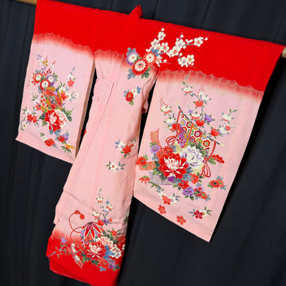 "Princess Parade" Vintage Girl's Kimono