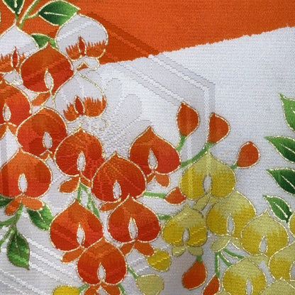 "Wisteria Cascade" Vintage Girl's Kimono